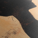 Portrait 103 Canvas Art 60 x 40 cm / Black