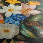 Floral 1031 Canvas Art 60 x 40 cm / Black