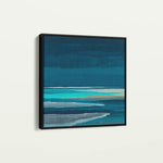 Abstract 1032 Canvas Art 60 x 60 cm / Black