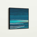 Abstract 1032 Canvas Art 60 x 60 cm / Black