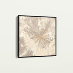 Abstract 1033 Canvas Art 60 x 60 cm / Black