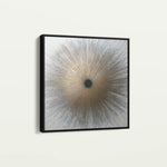 Abstract 1034 Canvas Art 60 x 60 cm / Black