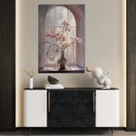 Floral 1035 Canvas Art 60 x 40 cm / Black