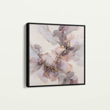 Abstract 1037 Canvas Art 60 x 60 cm / Black