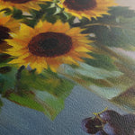 Floral 1038 Canvas Art 60 x 40 cm / Black