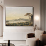 Landscape 104 Canvas Art 60 x 40 cm / Black
