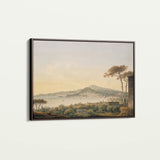Landscape 104 Canvas Art 60 x 40 cm / Black