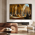 Orientalist 104 Canvas Art 60 x 40 cm / Black