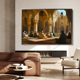 Orientalist 104 Canvas Art 60 x 40 cm / Black