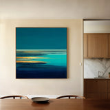 Abstract 1040 Canvas Art 60 x 60 cm / Black