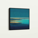 Abstract 1040 Canvas Art 60 x 60 cm / Black