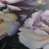 Floral 1041 Canvas Art 60 x 40 cm / Black
