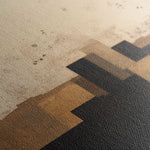 Abstract 1042 Canvas Art 60 x 60 cm / Black