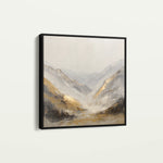 Abstract 1044 Canvas Art 60 x 60 cm / Black