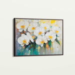 Floral 1044 Canvas Art 60 x 40 cm / Black