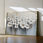 Floral 1045 Canvas Art 60 x 40 cm / Black