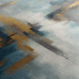 Abstract 1048 Canvas Art 60 x 60 cm / Black