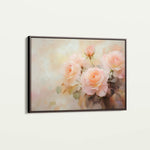 Floral 1048 Canvas Art 60 x 40 cm / Black
