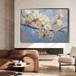 Floral 1049 Canvas Art 60 x 40 cm / Black