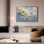 Floral 1049 Canvas Art 60 x 40 cm / Black