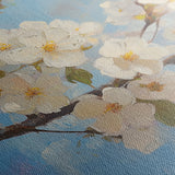 Floral 1049 Canvas Art 60 x 40 cm / Black