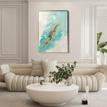 Abstract 105 Canvas Art 60 x 40 cm / Black