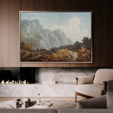 Landscape 105 Canvas Art 60 x 40 cm / Black
