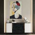 Portrait 105 Canvas Art 60 x 40 cm / Black