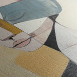 Portrait 105 Canvas Art 60 x 40 cm / Black