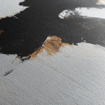 Abstract 1050 Canvas Art 60 x 60 cm / Black