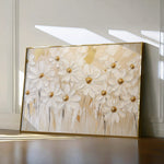 Floral 1050 Canvas Art 60 x 40 cm / Black