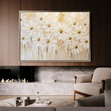 Floral 1050 Canvas Art 60 x 40 cm / Black