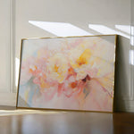Floral 1051 Canvas Art 60 x 40 cm / Black