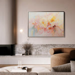 Floral 1051 Canvas Art 60 x 40 cm / Black