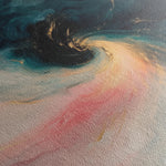 Abstract 1052 Canvas Art 60 x 60 cm / Black