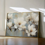 Floral 1052 Canvas Art 60 x 40 cm / Black