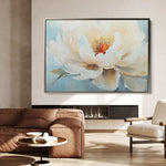 Floral 1053 Canvas Art 60 x 40 cm / Black