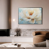 Floral 1053 Canvas Art 60 x 40 cm / Black
