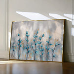 Floral 1054 Canvas Art 60 x 40 cm / Black