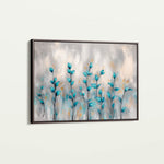 Floral 1054 Canvas Art 60 x 40 cm / Black
