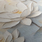 Floral 1057 Canvas Art 60 x 40 cm / Black