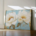 Floral 1059 Canvas Art 60 x 40 cm / Black