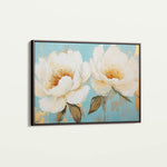 Floral 1059 Canvas Art 60 x 40 cm / Black