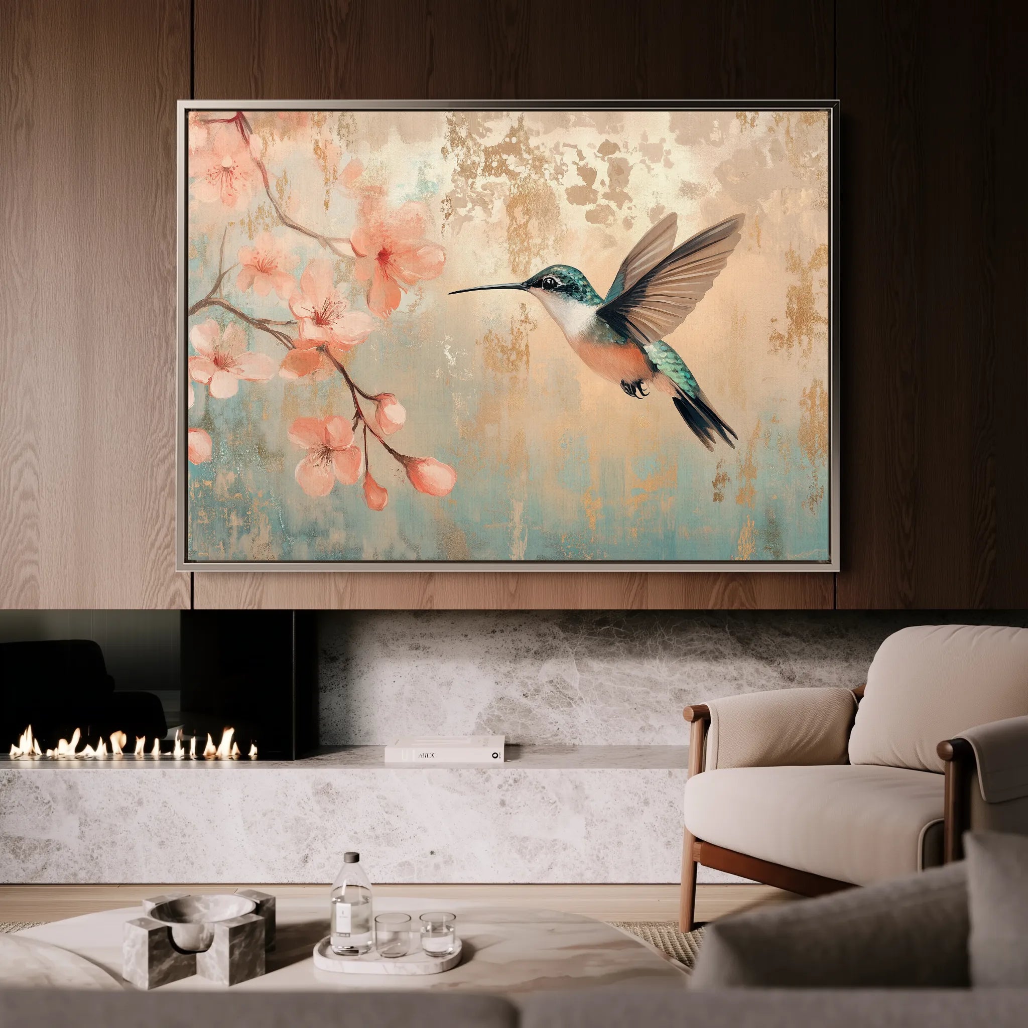 Animals 106 Canvas Art 60 x 40 cm / Black
