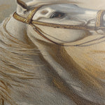 Horses 106 Canvas Art 60 x 40 cm / Black