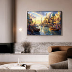Orientalist 106 Canvas Art 60 x 40 cm / Black