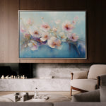 Floral 1060 Canvas Art 60 x 40 cm / Black