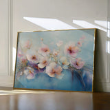 Floral 1060 Canvas Art 60 x 40 cm / Black