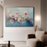 Floral 1060 Canvas Art 60 x 40 cm / Black