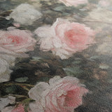 Floral 1061 Canvas Art 60 x 40 cm / Black